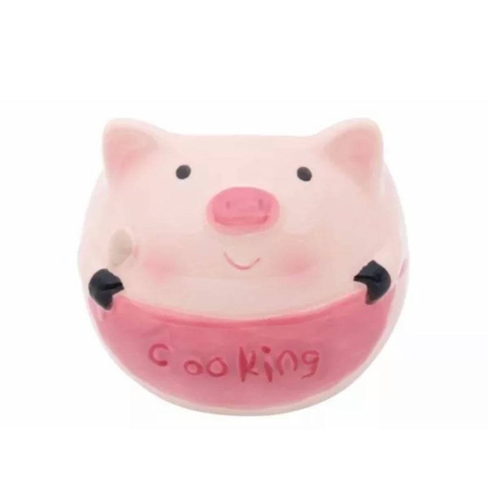 CUTE pig succulent ceramic planter pot NEW